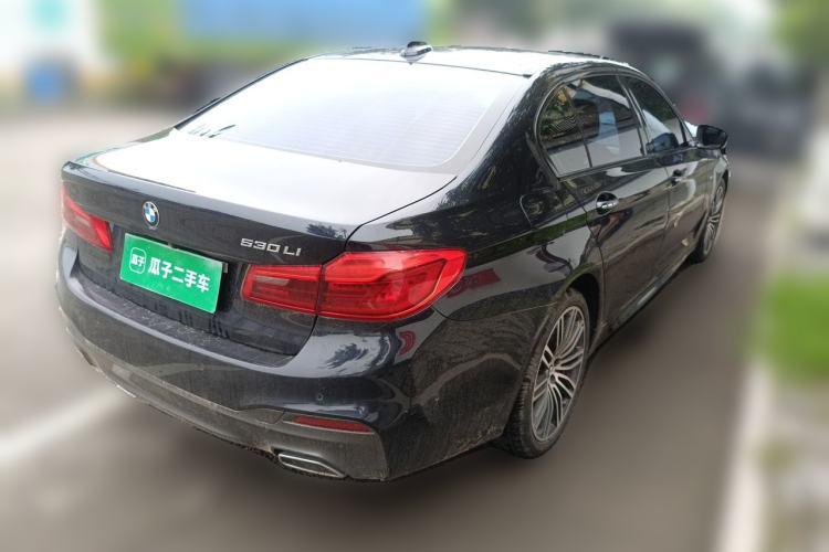 Used BMW 5 Series 2018 Restyled 530Li Leading Edition M Sport Package Rear Right 45 Deg