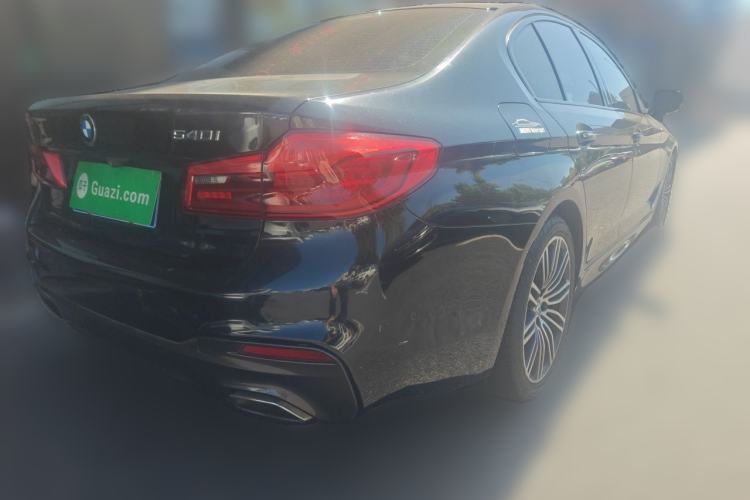 Used BMW 5 Series 2018 540i M Sport Package Rear Right 45 Deg