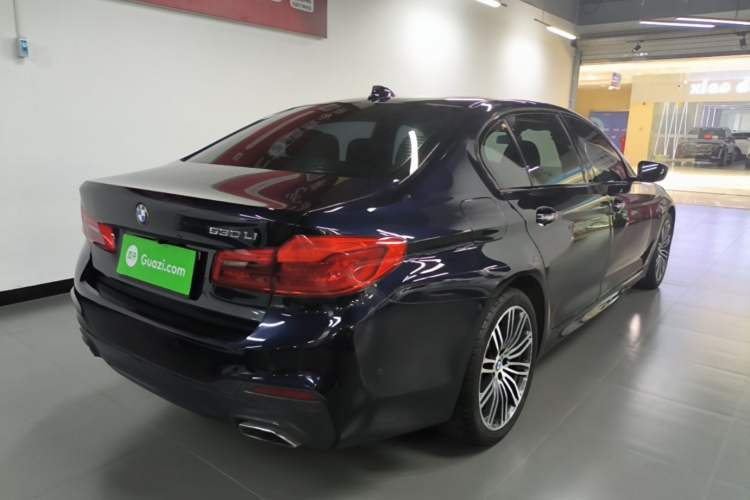 Used BMW 5 Series 2018 Restyled 530Li Leading Edition M Sport Package Rear Right 45 Deg