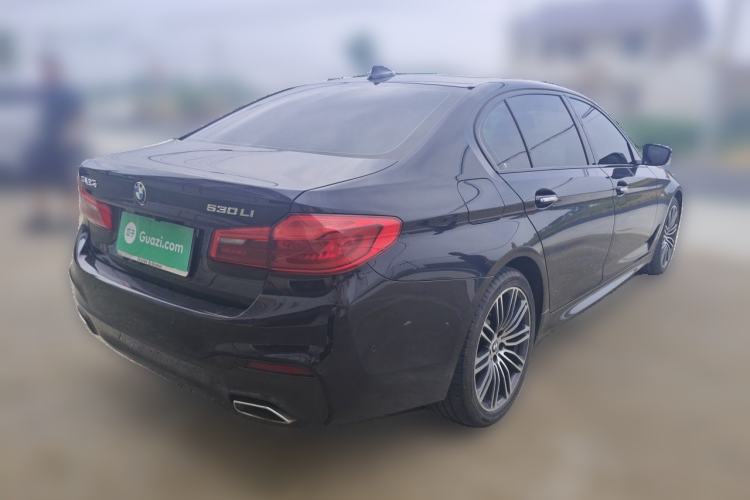 Used BMW 5 Series 2018 530Li Luxury Edition M Sport Package Rear Right 45 Deg