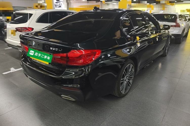 Used BMW 5 Series 2018 530Li Leading Model M Sport Package Rear Right 45 Deg