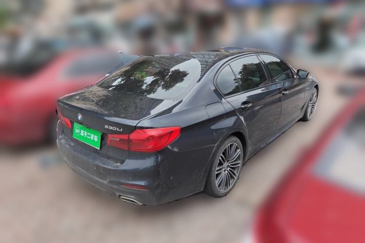 Used BMW 5 Series 2018 530Li xDrive M Sport Package Rear Right 45 Deg