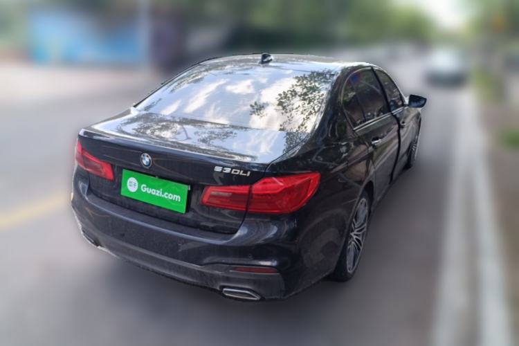 Used BMW 5 Series 2018 Restyled 530Li Leading Edition M Sport Package Rear Right 45 Deg