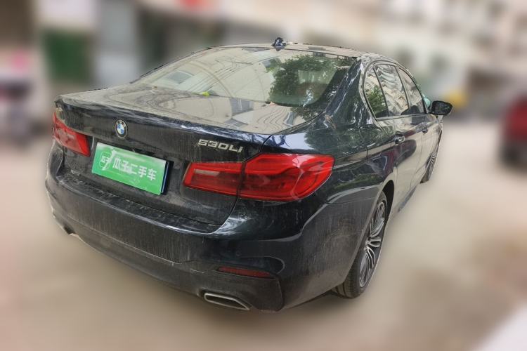 Used BMW 5 Series 2018 Facelifted 530Li xDrive M Sport Package Rear Right 45 Deg