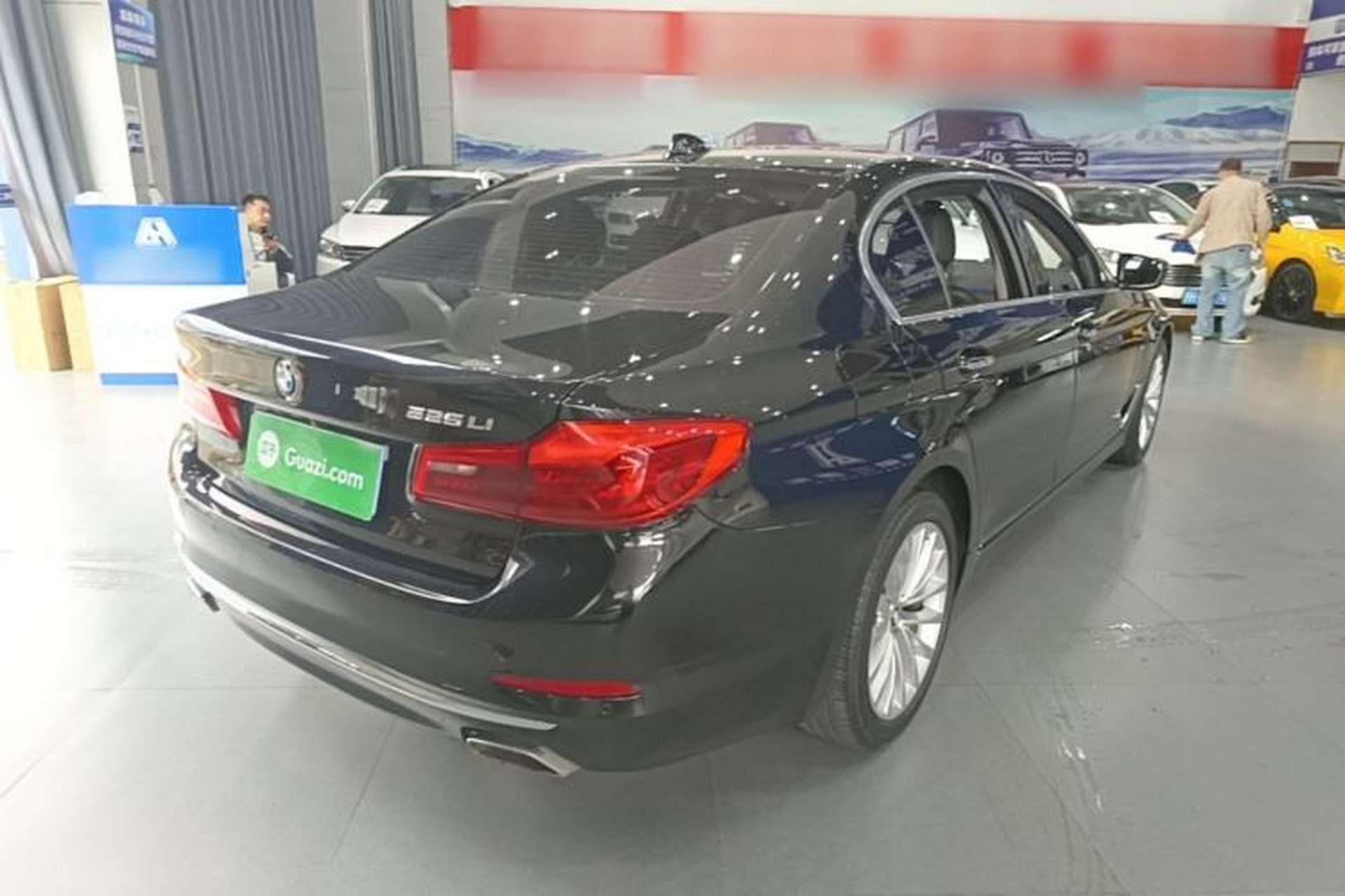 Used BMW 5 Series 2018 525Li Luxury Package Rear Right 45 Deg