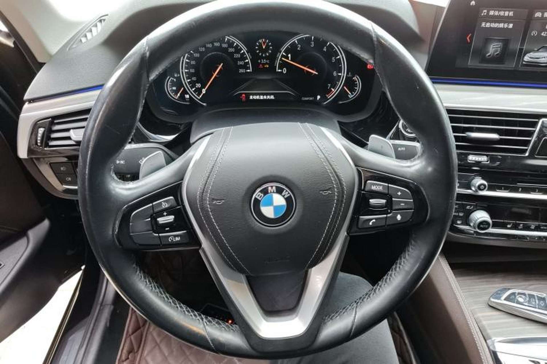 Used BMW 5 Series 2018 530Li xDrive Luxury Package Steering Wheel