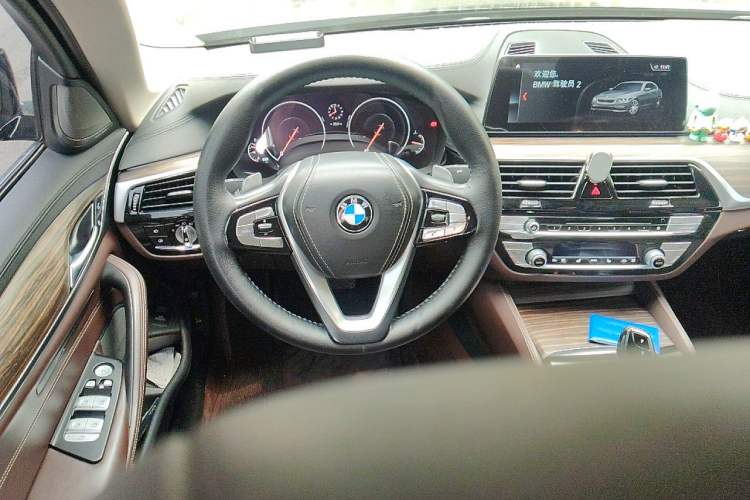Used BMW 5 Series 2018 530Li Leading Edition Luxury Package Steering Wheel