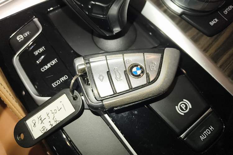 Used BMW 5 Series 2018 530Li xDrive Luxury Package Vehicle Key