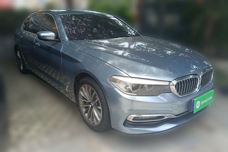 Used BMW 5 Series 2018 Facelifted 530Li xDrive M Sport Package Front Right 45 Deg