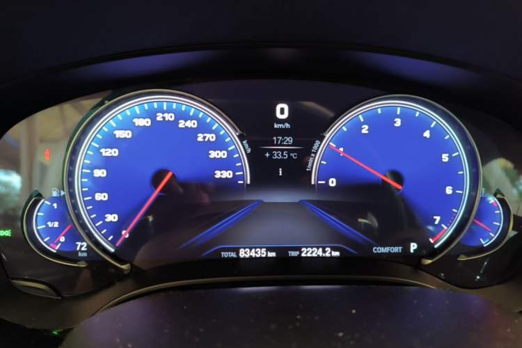 Used BMW 5 Series 2018 530i M Sport Package Instrument Cluster