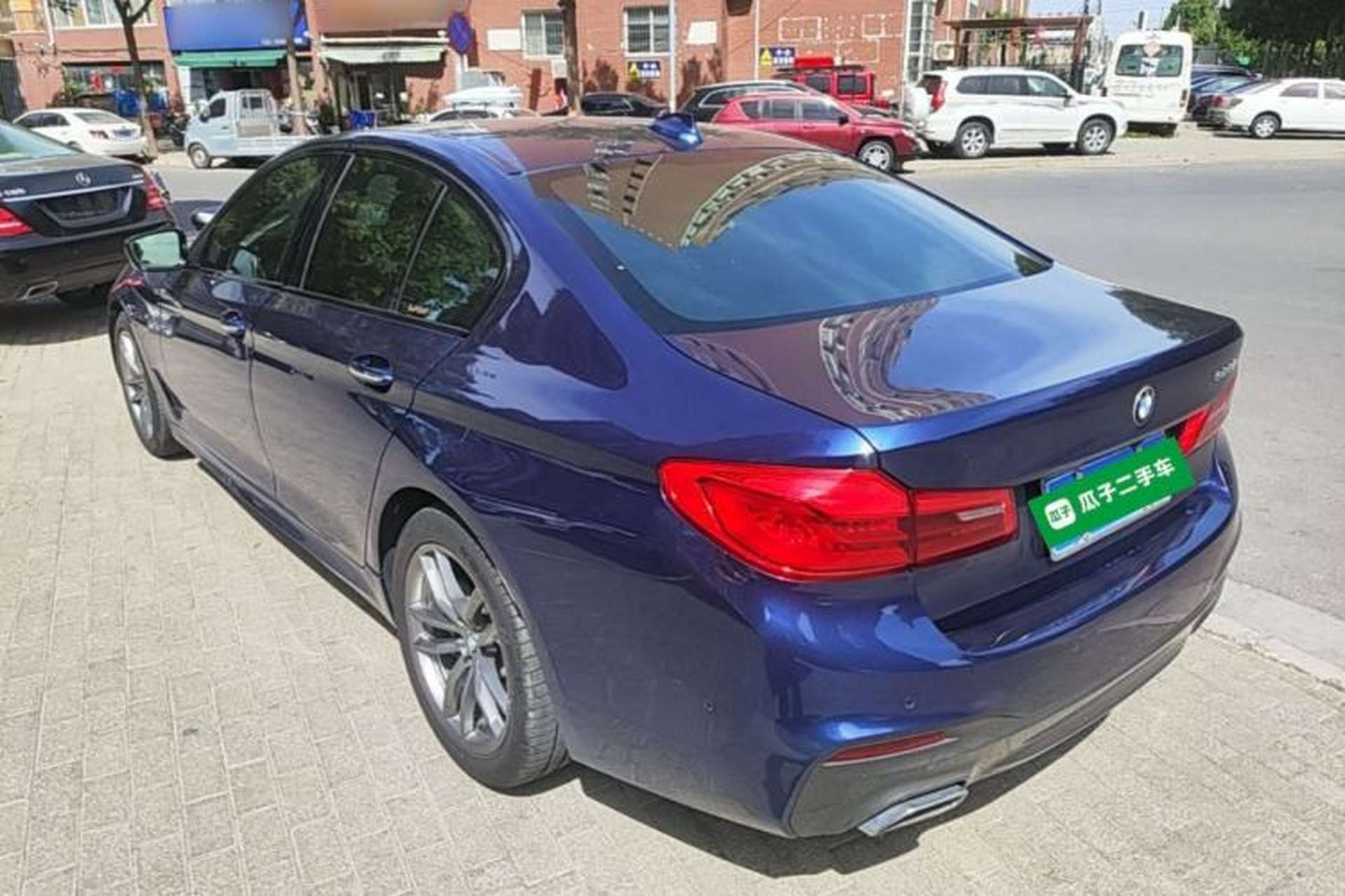 Used BMW 5 Series 2018 525i M Sport Package Rear Left 45 Deg