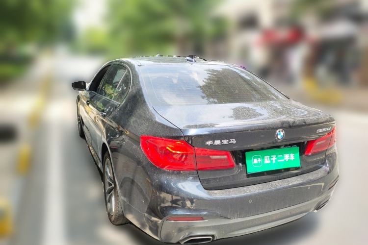 Used BMW 5 Series 2018 525Li M Sport Package Rear Left 45 Deg