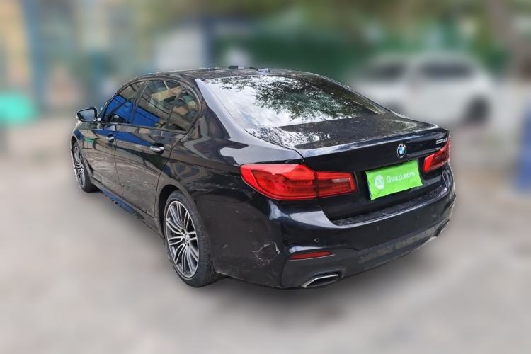 Used BMW 5 Series 2018 Restyled 530Li Leading Edition M Sport Package Rear Left 45 Deg
