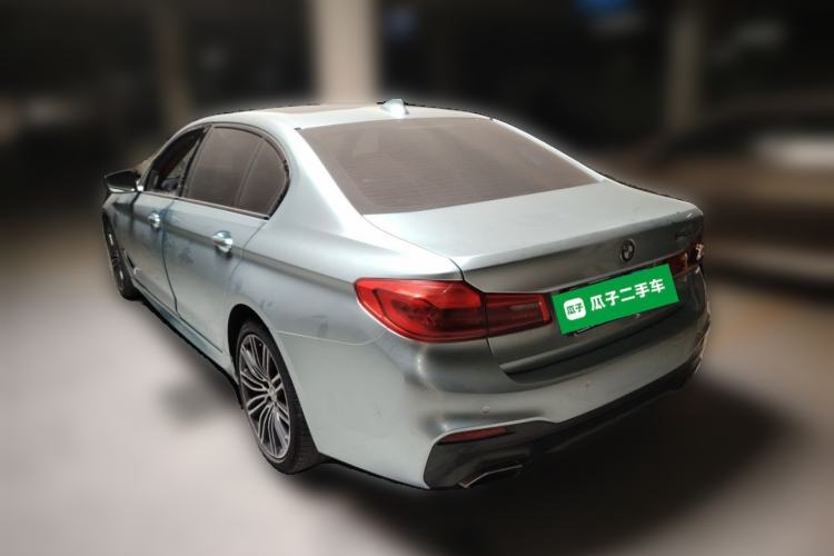 Used BMW 5 Series 2018 Restyled 530Li Luxury Edition M Sport Package Rear Left 45 Deg