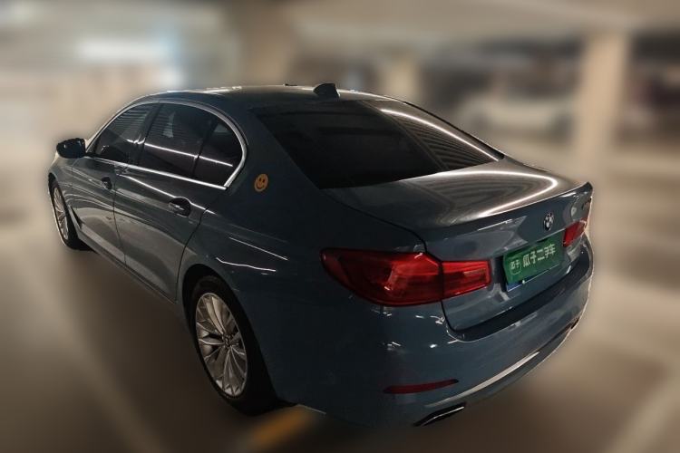 Used BMW 5 Series 2018 525Li Luxury Package Rear Left 45 Deg