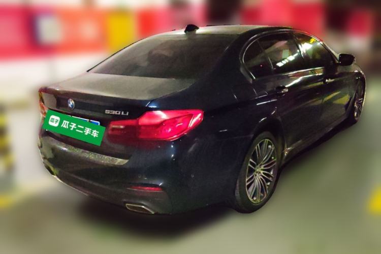 Used BMW 5 Series 2018 Restyled 530Li Leading Edition M Sport Package Rear Right 45 Deg