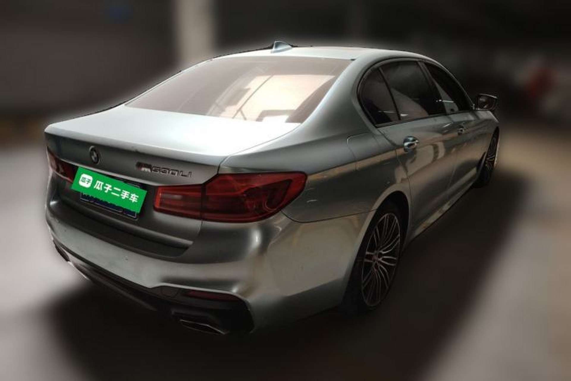 Used BMW 5 Series 2018 Restyled 530Li Luxury Edition M Sport Package Rear Right 45 Deg