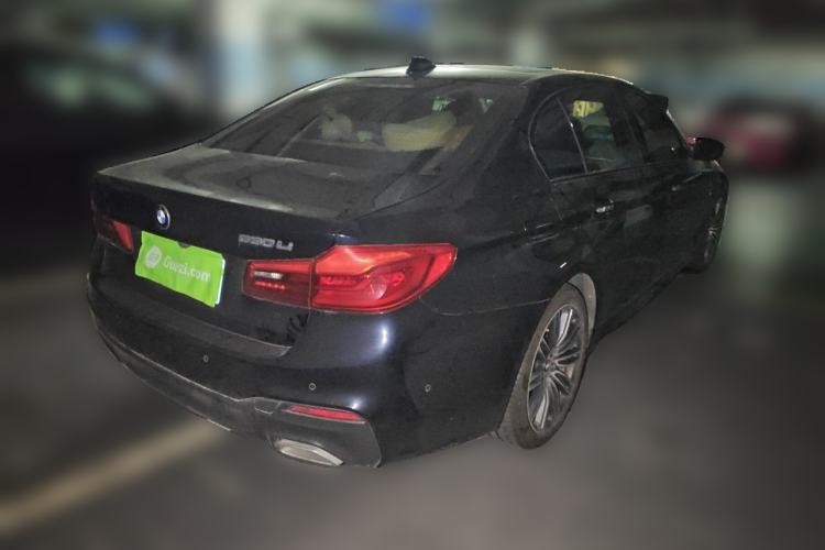 Used BMW 5 Series 2018 Restyled 530Li Luxury Edition M Sport Package Rear Right 45 Deg