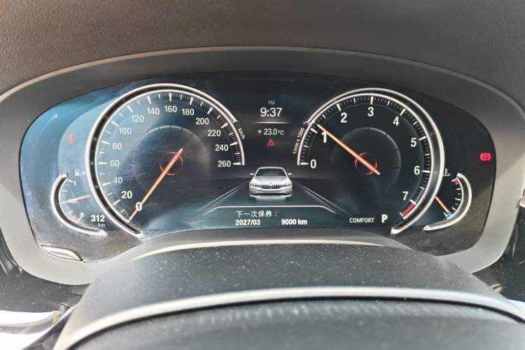 Used BMW 5 Series 2018 Revised Version 530Li Leading Edition Luxury Package Instrument Cluster