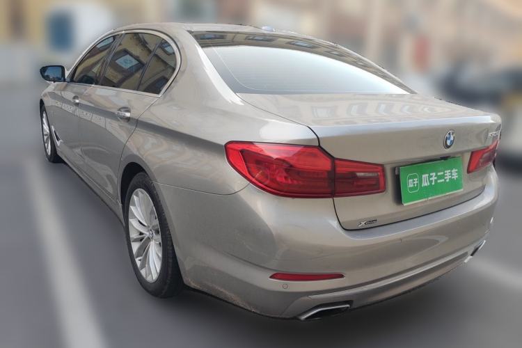 Used BMW 5 Series 2018 530Li xDrive Luxury Package Rear Left 45 Deg