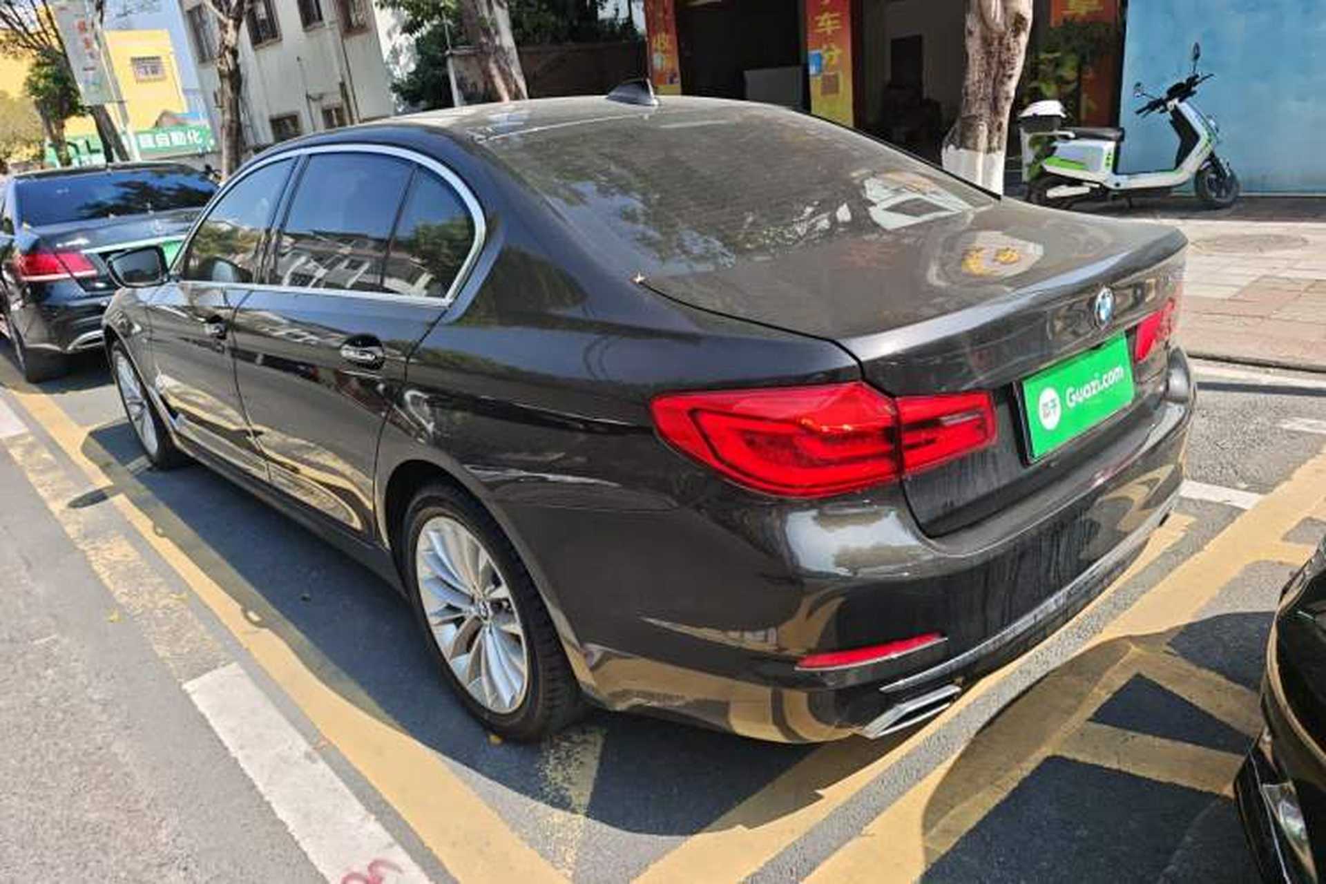 Used BMW 5 Series 2018 530Li Leading Edition Luxury Package Rear Left 45 Deg