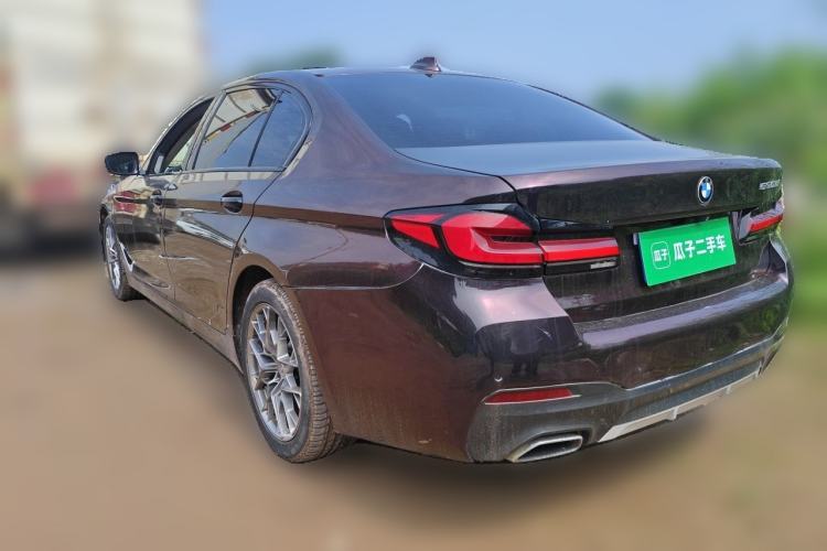 Used BMW 5 Series 2018 Revised Version 530Li Leading Edition Luxury Package Rear Left 45 Deg