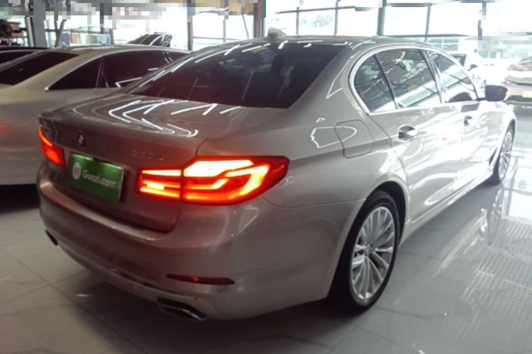 Used BMW 5 Series 2018 Revised Version 530Li Leading Edition Luxury Package Rear Right 45 Deg