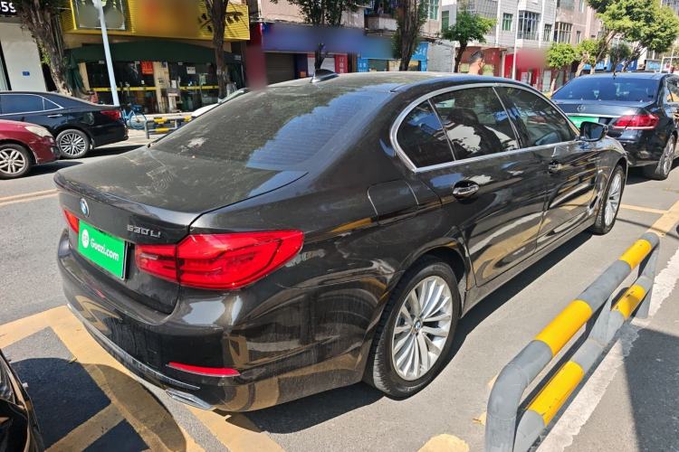 Used BMW 5 Series 2018 530Li Leading Edition Luxury Package Rear Right 45 Deg