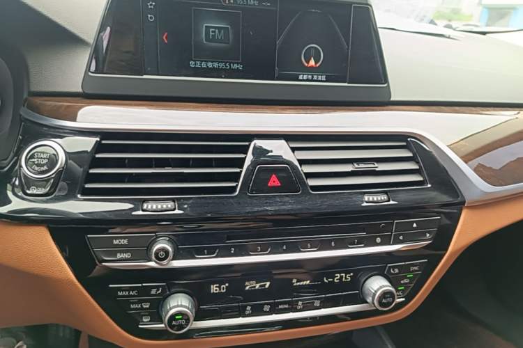 Used BMW 5 Series 2018 528Li Launch Special Edition Audio And AC Panel