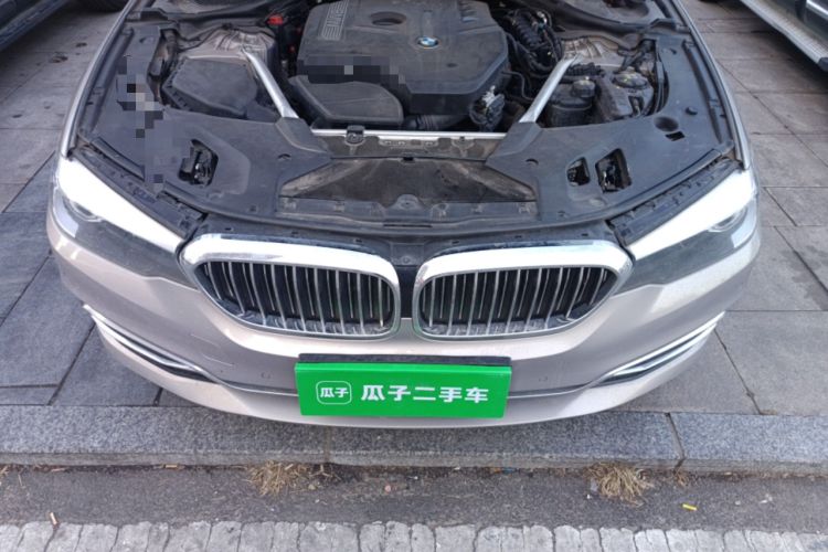 Used BMW 5 Series 2018 525Li Luxury Package Engine Bay