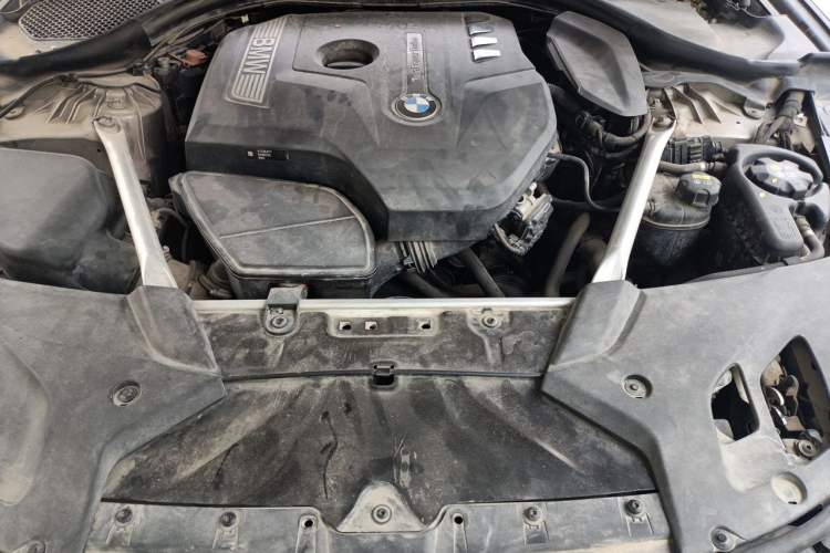 Used BMW 5 Series 2018 525Li Luxury Package Engine Bay