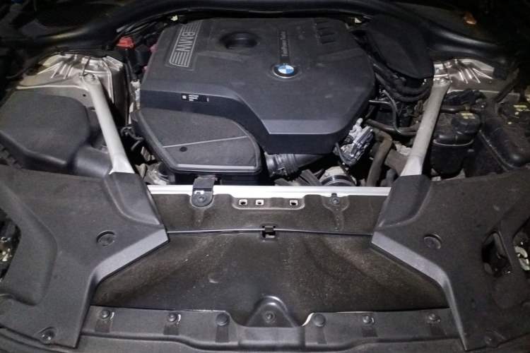 Used BMW 5 Series 2018 525Li Luxury Package Engine Bay