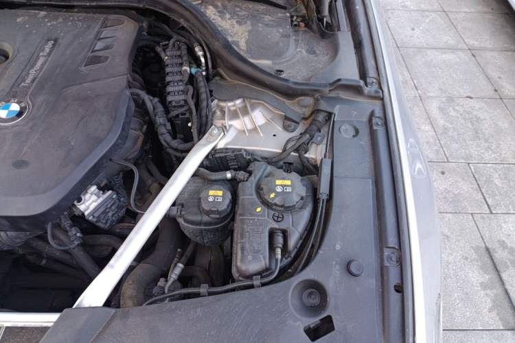 Used BMW 5 Series 2018 525Li Luxury Package Engine Bay Left