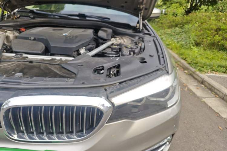 Used BMW 5 Series 2018 525Li Luxury Package Engine Bay Left