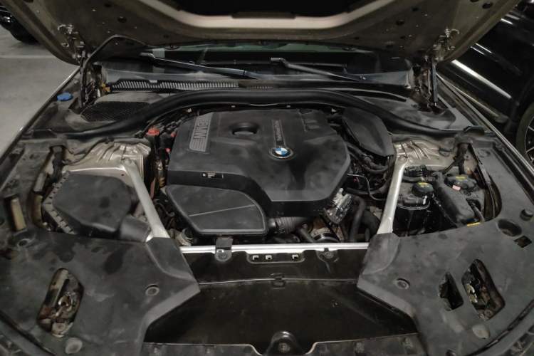 Used BMW 5 Series 2018 525Li Luxury Package Engine Bay