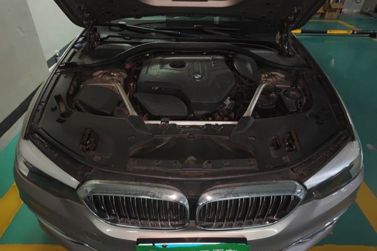 Used BMW 5 Series 2018 Revised Version 530Li Leading Edition Luxury Package Engine Bay