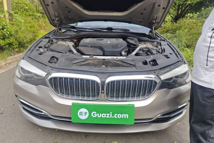 Used BMW 5 Series 2018 525Li Luxury Package Engine Bay