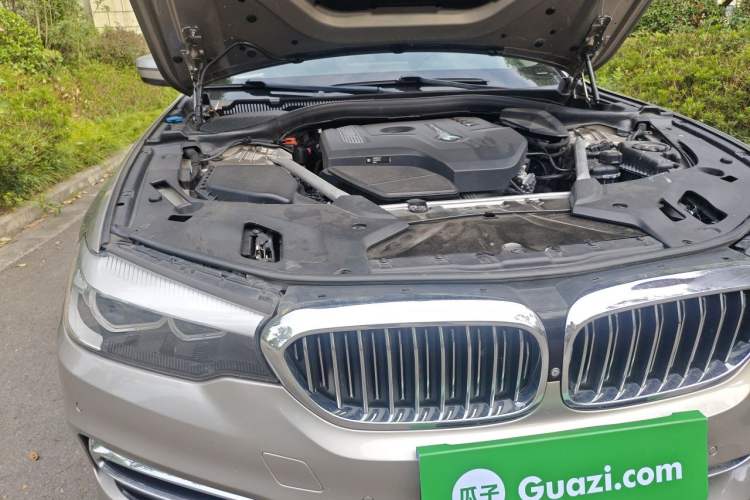 Used BMW 5 Series 2018 525Li Luxury Package Engine Bay Right