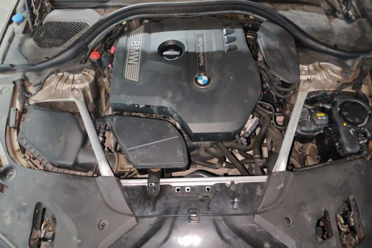 Used BMW 5 Series 2018 Revised Version 530Li Leading Edition Luxury Package Engine Bay