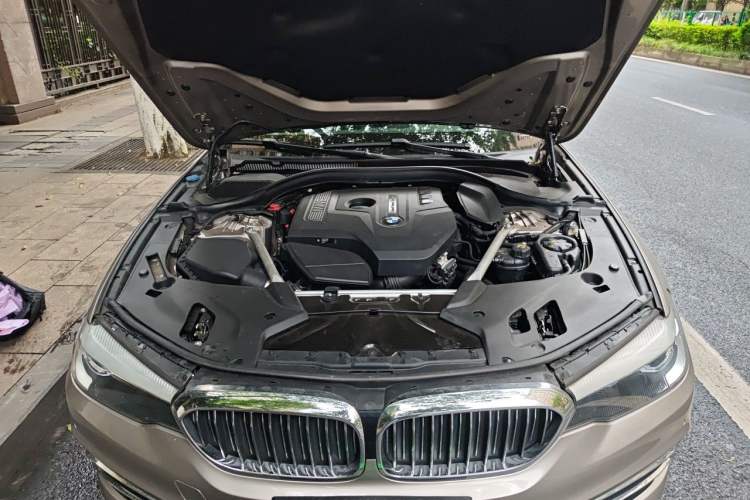 Used BMW 5 Series 2018 Revised Version 530Li Leading Edition Luxury Package Engine Bay