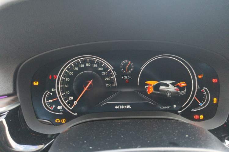 Used BMW 5 Series 2018 Revised Version 530Li Leading Edition Luxury Package Instrument Cluster
