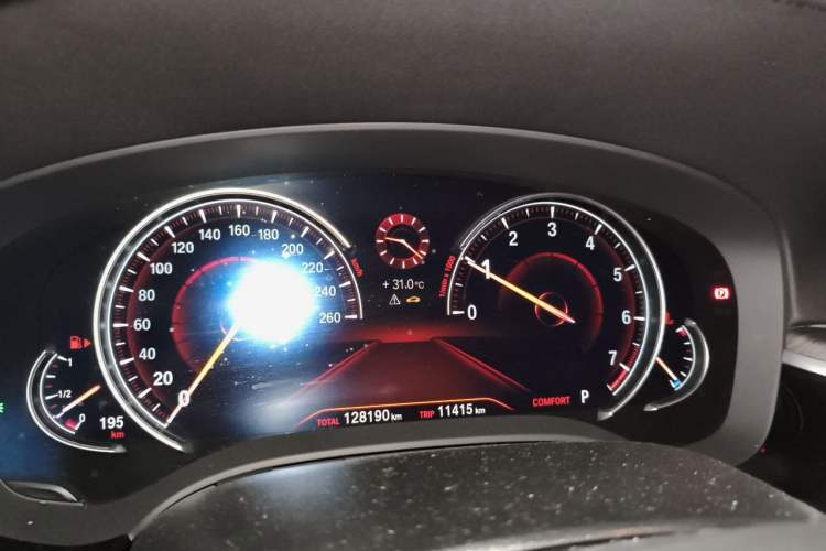 Used BMW 5 Series 2018 530Li Luxury Edition Premium Package Instrument Cluster