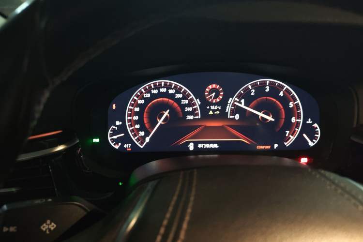 Used BMW 5 Series 2018 525Li Luxury Package Instrument Cluster