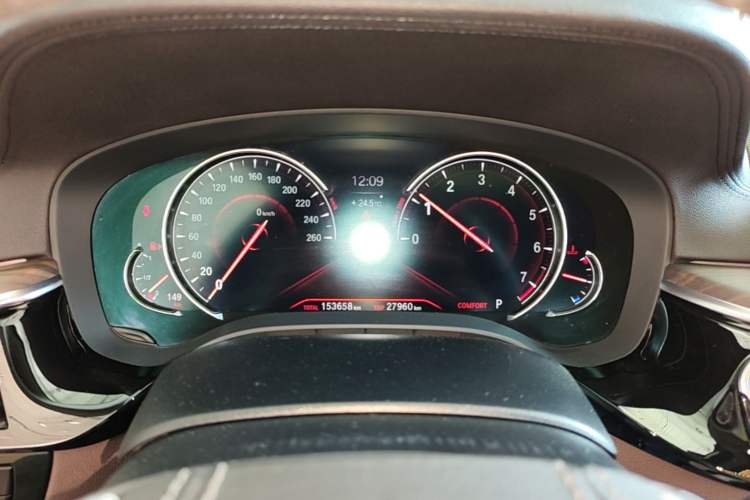 Used BMW 5 Series 2018 Facelifted 530Li Luxury Edition Premium Package Instrument Cluster