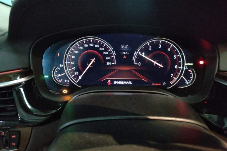 Used BMW 5 Series 2018 525Li Luxury Package Instrument Cluster