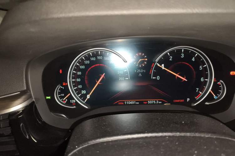 Used BMW 5 Series 2018 530Li Leading Edition Luxury Package Instrument Cluster