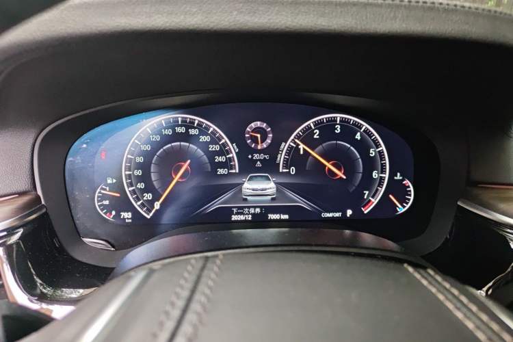 Used BMW 5 Series 2018 Revised Version 530Li Leading Edition Luxury Package Instrument Cluster