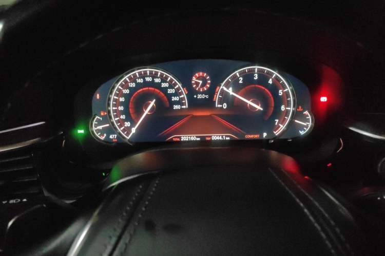 Used BMW 5 Series 2018 Facelifted 530Li Luxury Edition Premium Package Instrument Cluster
