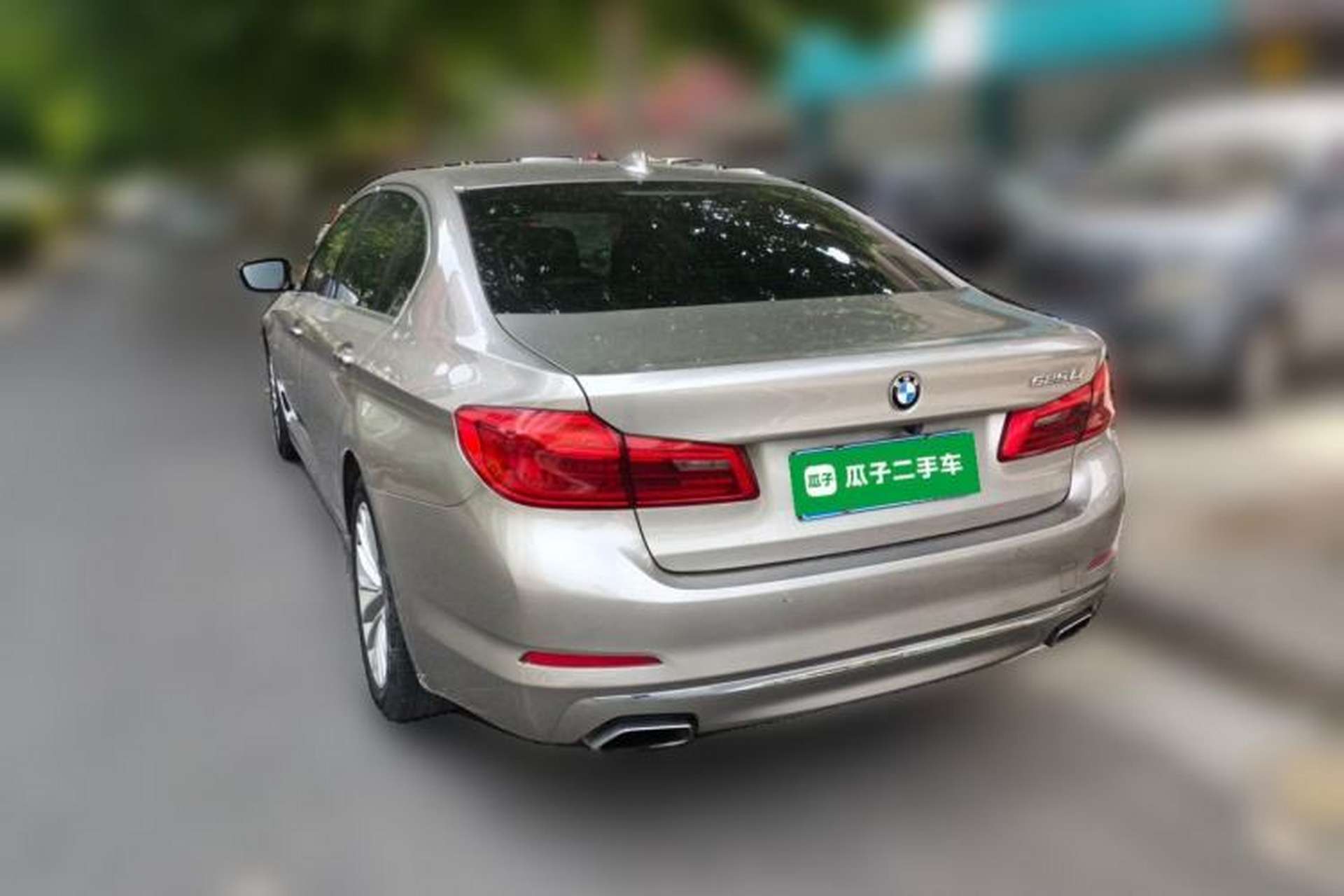 Used BMW 5 Series 2018 525Li Luxury Package Rear Left 45 Deg