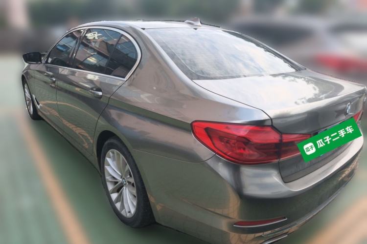 Used BMW 5 Series 2018 Revised Version 530Li Leading Edition Luxury Package Rear Left 45 Deg